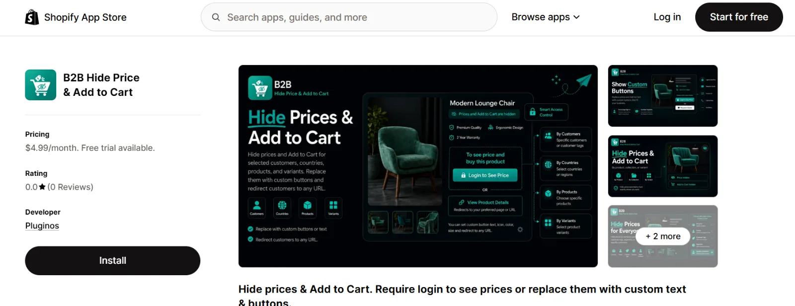 hide price and add to cart button in shopify