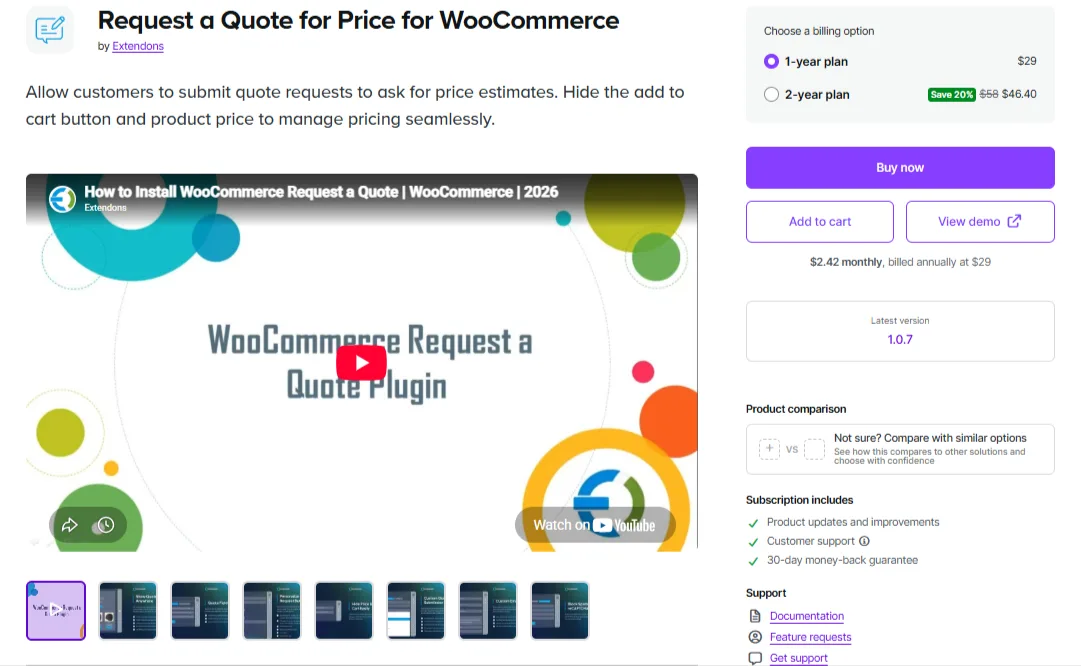 Request a Quote for Price