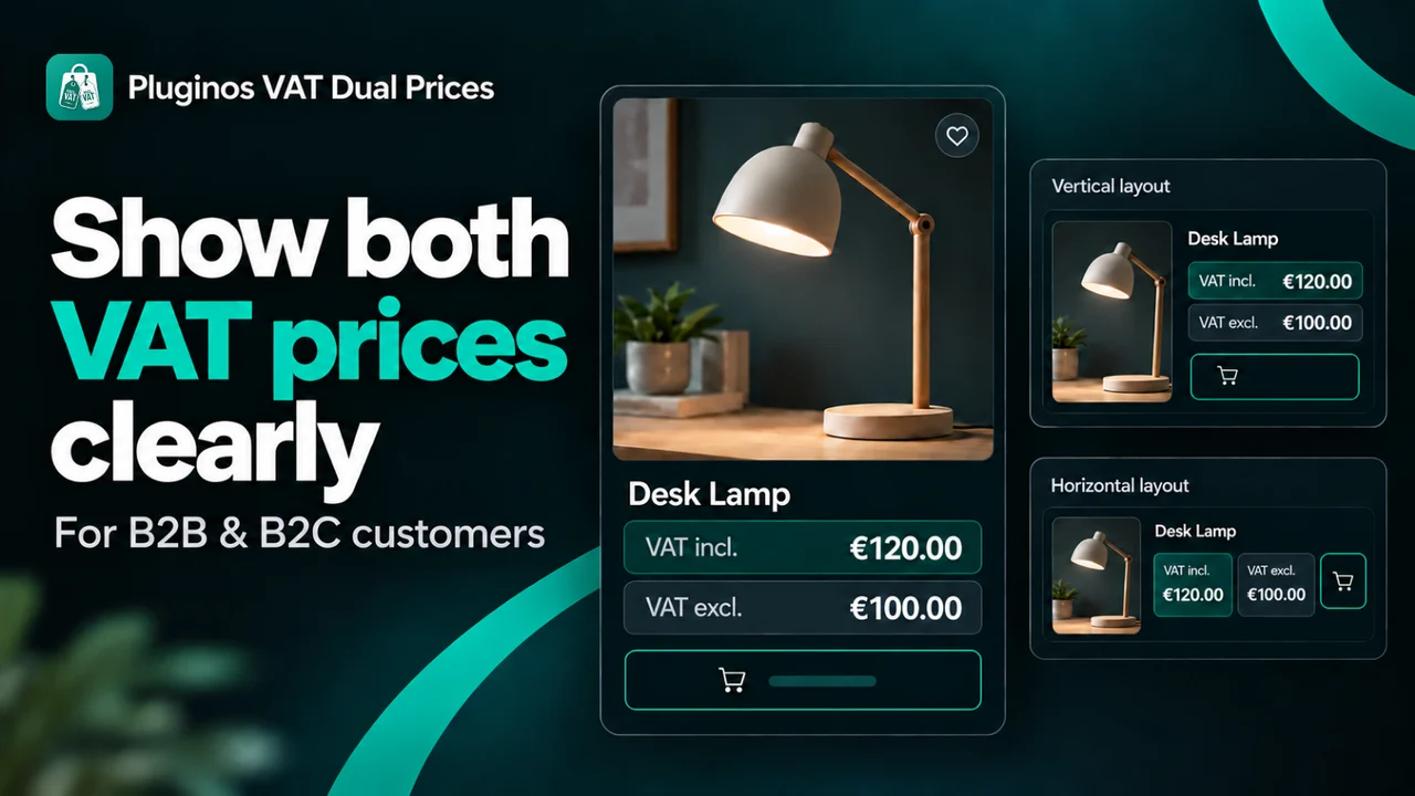Pluginos VAT Dual Prices preview